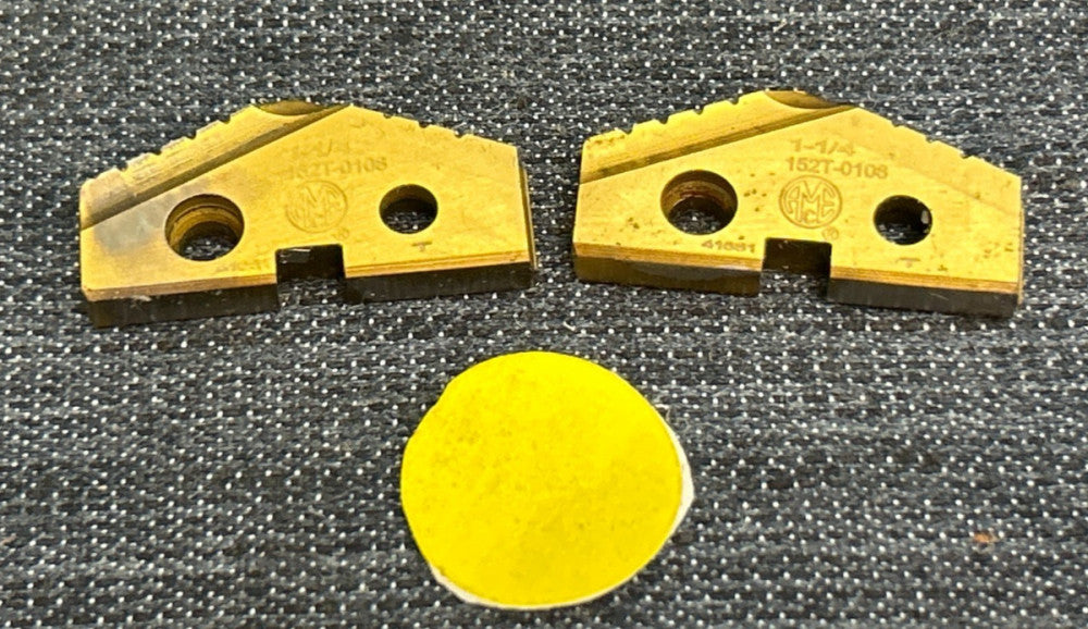 ALLIED MACHINE DRILL INSERT 152T-0108  DIAMETER  1-1/4"  #2 T-A   LOT OF 2