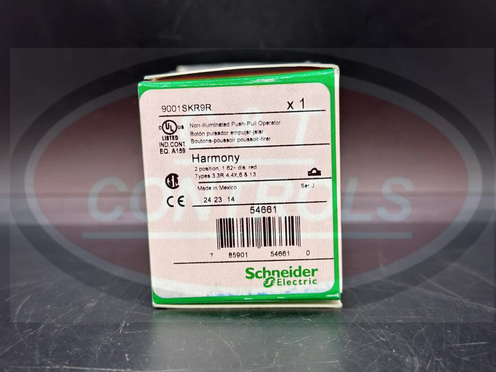 Square D 9001SKR9R 30MM Pushbutton Red Mush. New In Box USA Stock