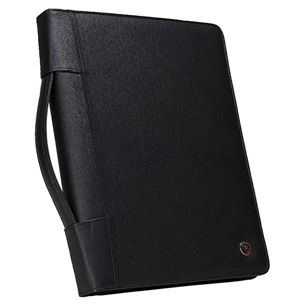 Leather Padfolio - Zippered & Lightweight Design for Professionals
