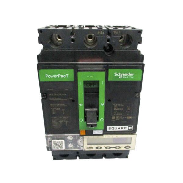 SQUARE D HGL36100U44X 600V 100A (GREEN) (AS IS) NSNP