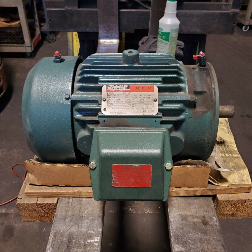 NEW RELIANCE XEX 1 HP ELECTRIC MOTOR 460 VAC 1785 RPM 182TC FRAME 3 PHASE
