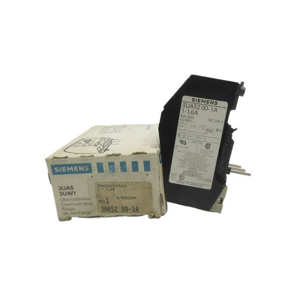 SIEMENS 3UA5200-1A 1-1.6A NSMP