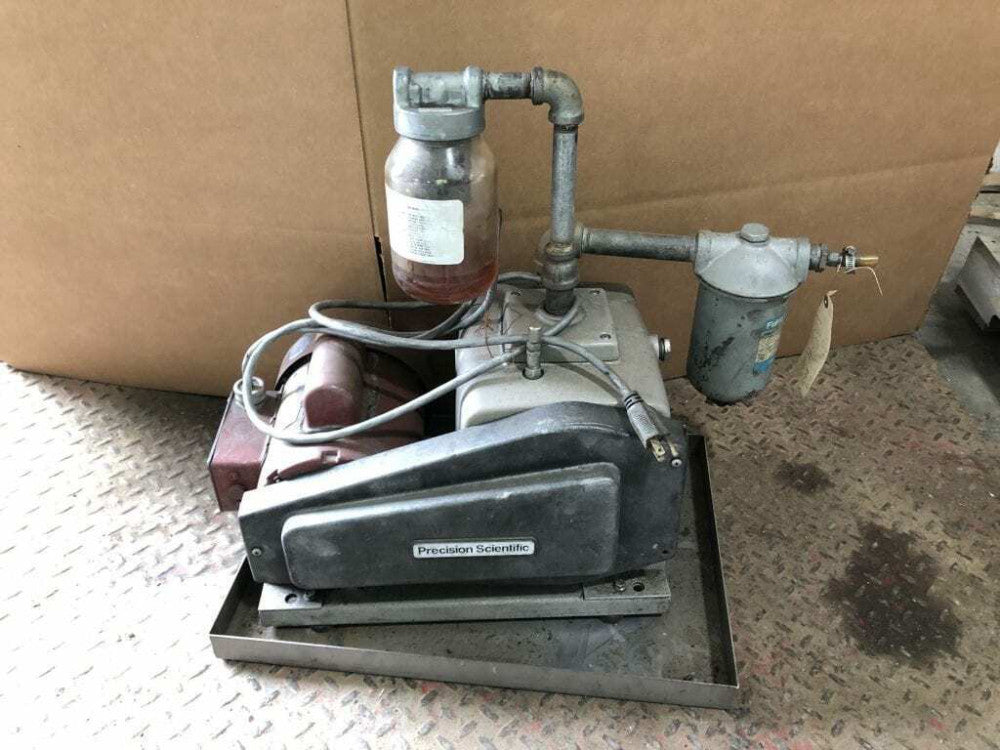 Precision Scientific D-150 Belt-Driven Vacuum Pump 120V 3/4HP 1PH 51220005