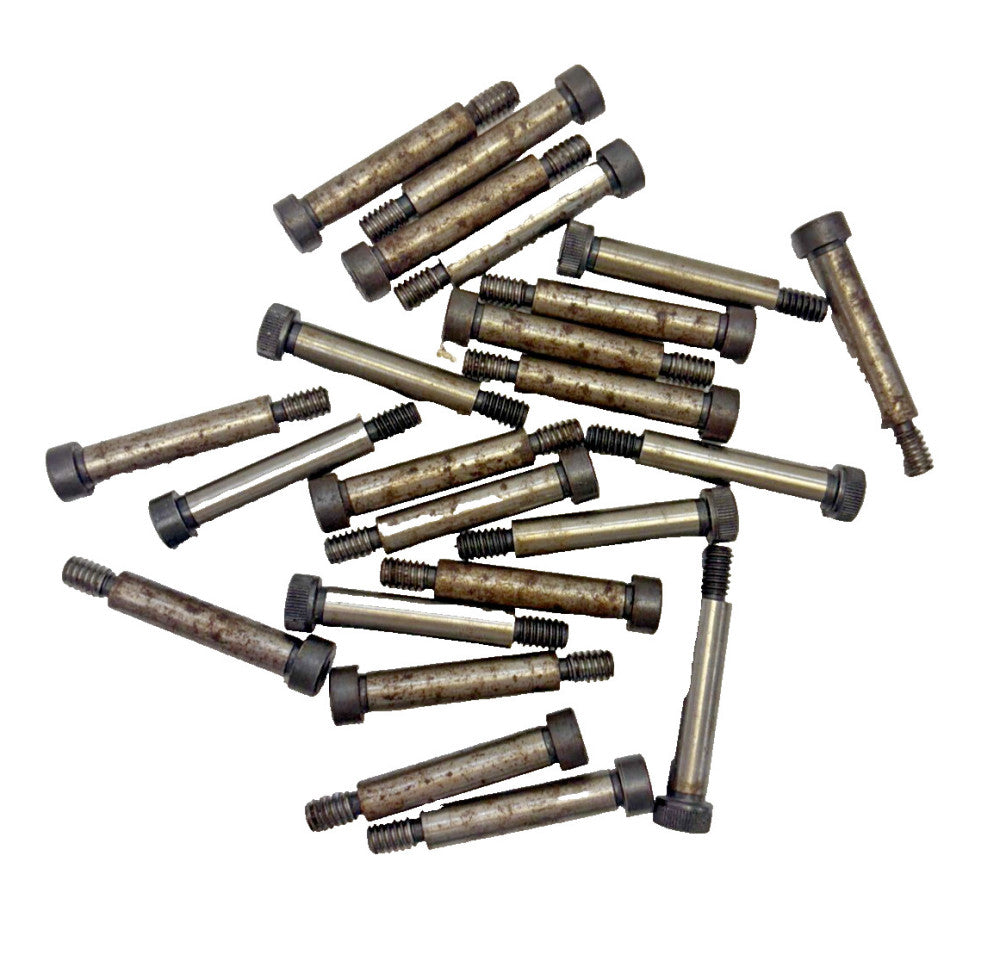 SOCKET HEAD SHOULDER SCREW 1/4"-20, ALLOY STEEL, LOT OF 23