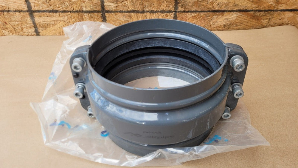 Airpipe 2015 A002 00 8" (200mm) Cast Aluminum Compressed Air Line Coupling