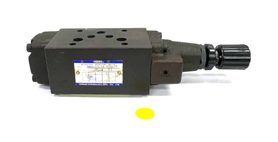 YUKEN MRA-03-H-10901 HYDRAULIC PRESSURE REDUCING VALVE 3 SERIES
