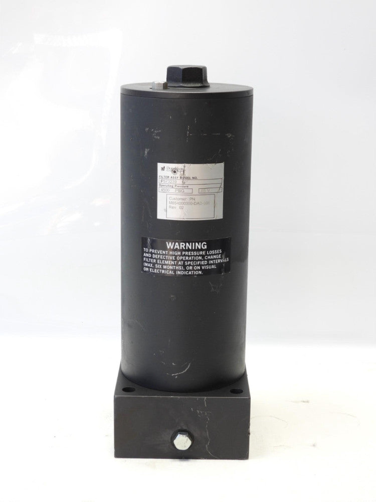 Donaldson M854000300-DAD-001 Hydraulic Oil Filter Assembly 4500 PSIG P573239