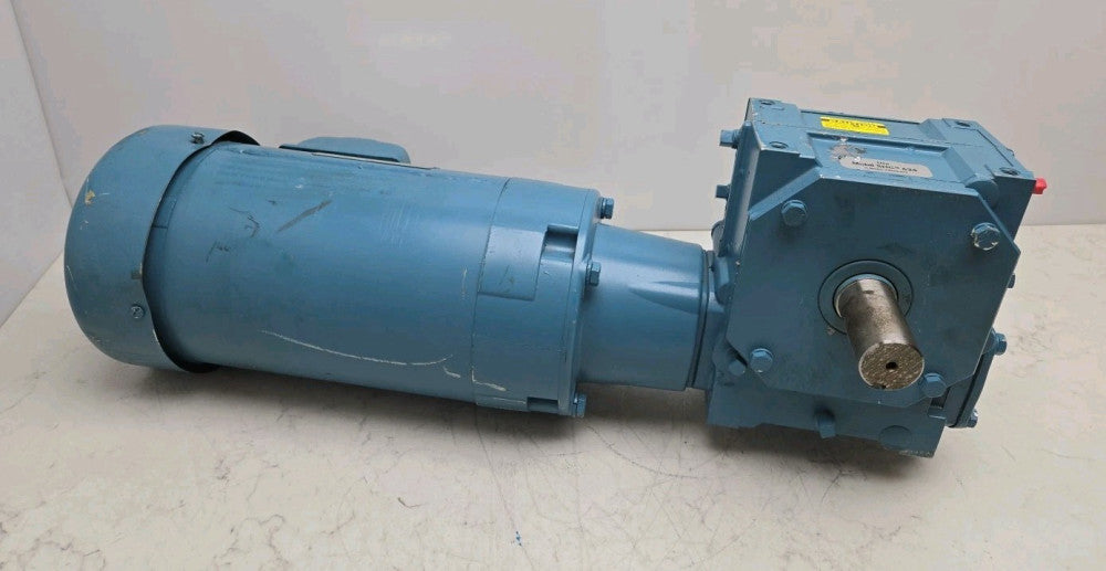 Electra Gear CT200GTC-26AC1420EE 2 Hp Motor 3Ph 1750Rpm With Gear Reducer Used 