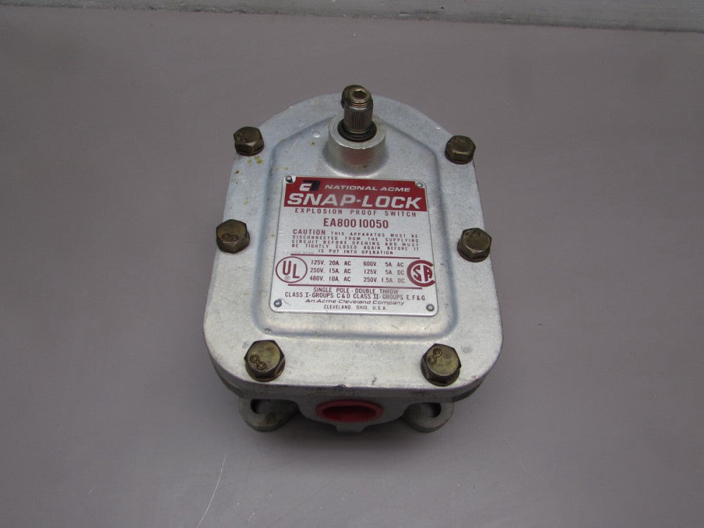 NAMCO CONTROLS EA80010050 , EXPLOSION PROOF LIMIT SWITCH, 125-600V, SP/DT, N/NIB