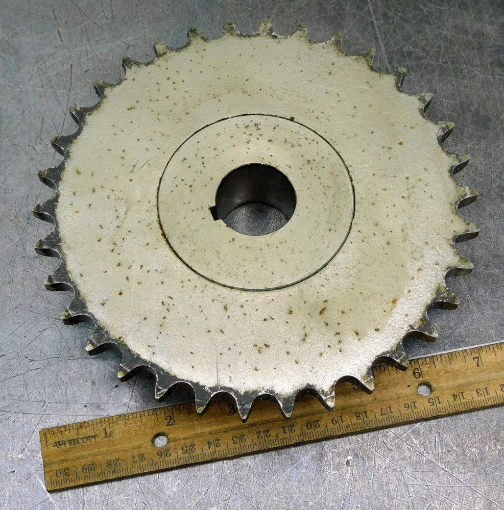 Martin 50B34 Roller Chain Sprocket #50 34 Teeth 1-1/2" Bore
