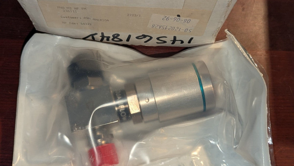 Qualiflow / ASM Valve FNO M2 HF FM 230111 New & Sealed