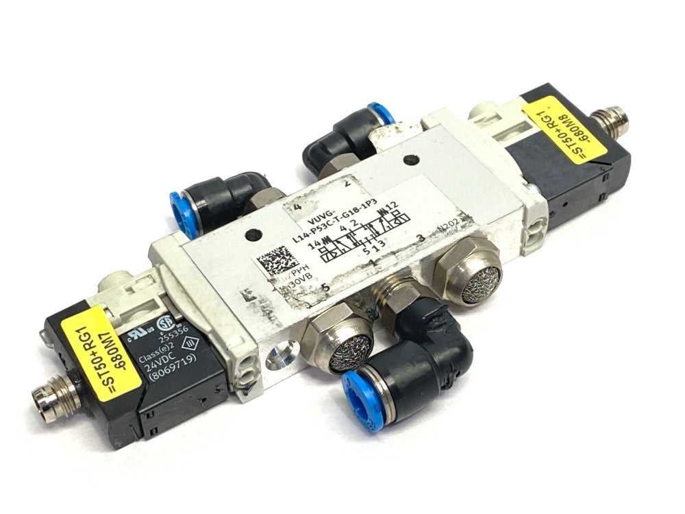 Festo VUVG-L14-P53C-T-G18-1P3 Pneumatic Air Solenoid Valve 566501