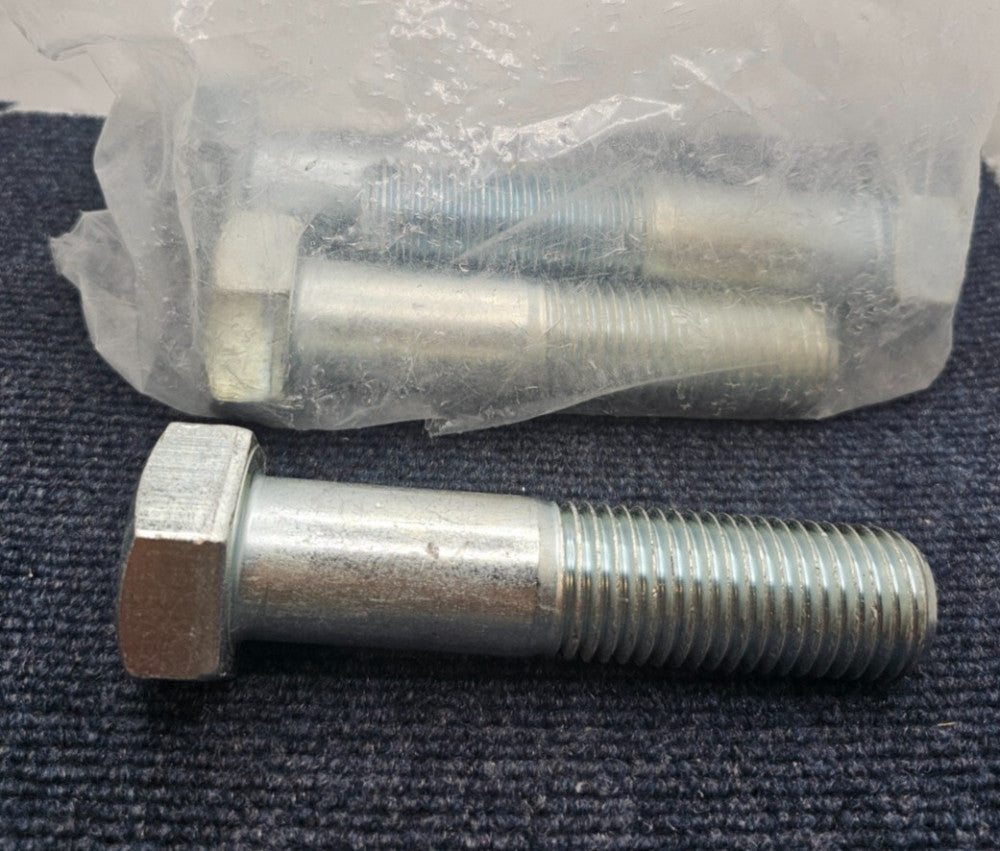 ( QTY 4 ) KIMBALL MIDWEST 35-2044: HEX CAP SCREW 1-1/4-7 x 5-1/2 USS GRADE 5