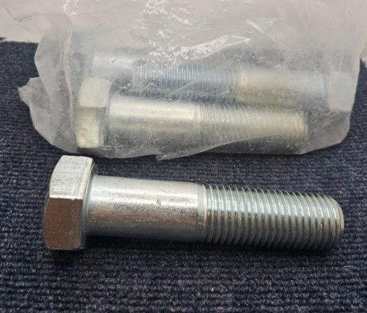 ( QTY 4 ) KIMBALL MIDWEST 35-2044: HEX CAP SCREW 1-1/4-7 x 5-1/2 USS GRADE 5