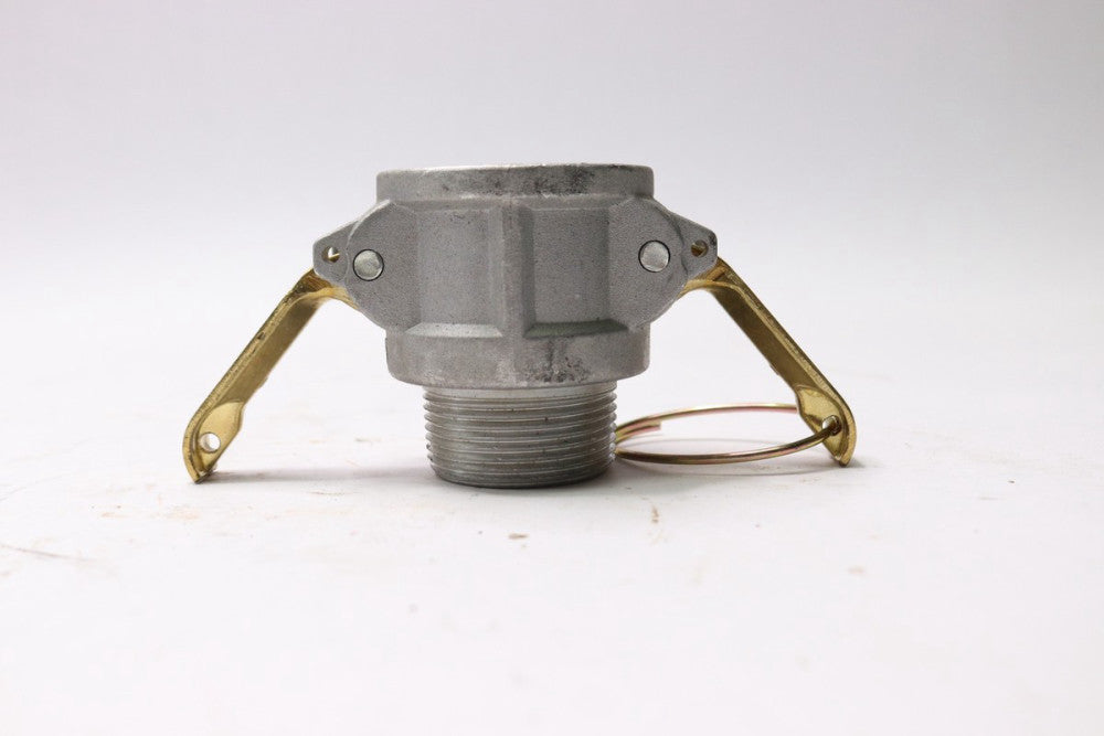  Aluminum Cam & Groove Fitting 1-1/4" Coupler X Male NPT - B125