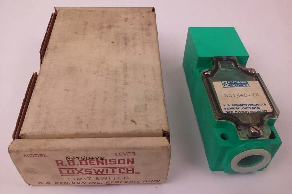 R.B.DENISON NJ15+B+VE, METAL SENSING & CAPACITIVE PROXIMITY LIMIT SWITCH,BUL.900