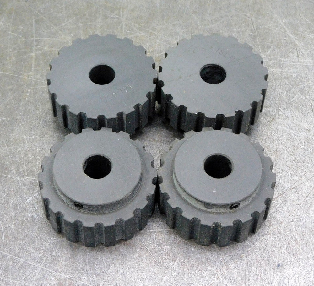 NSPT 18L050 Sprocket 1/2" Bore 18 Teeth Timing Gear Belt Pulley Lot of Four (4)