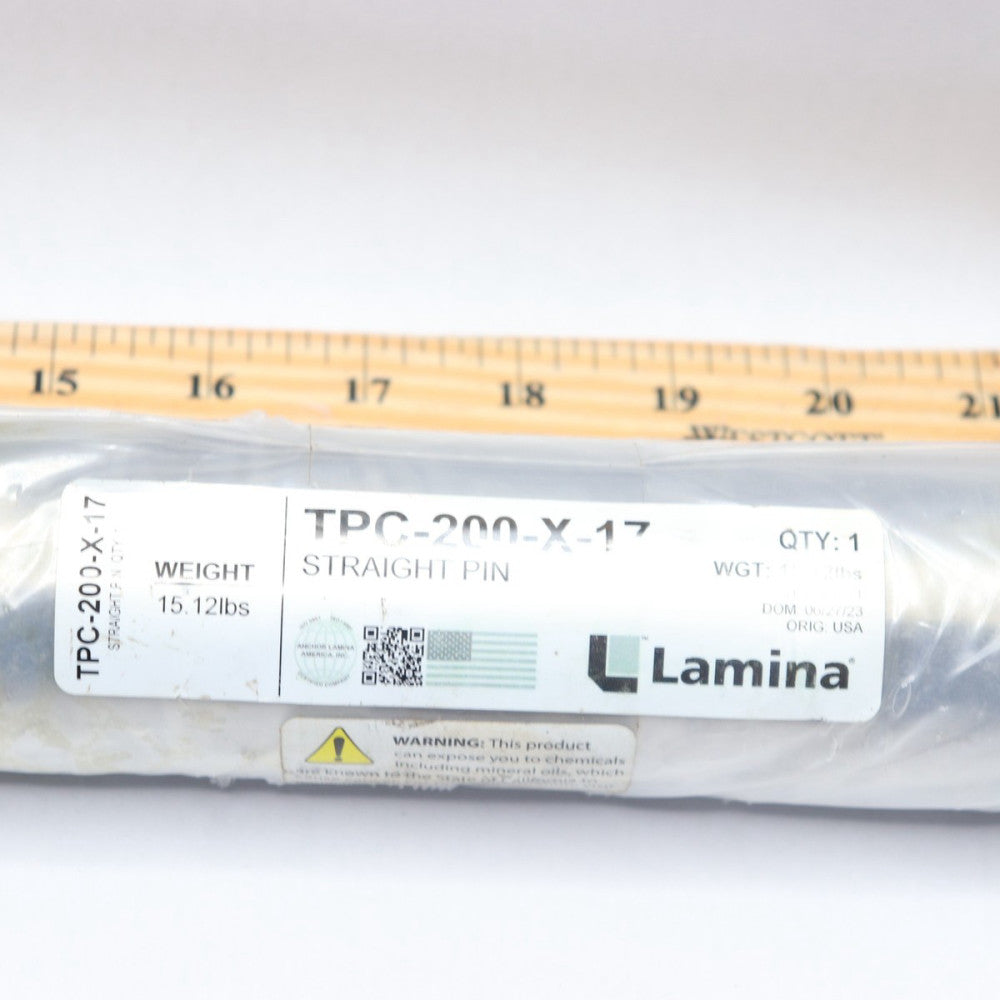 Lamina Straight Guide Pin Pressed Fit Ground Post Only TPC-200-X-177