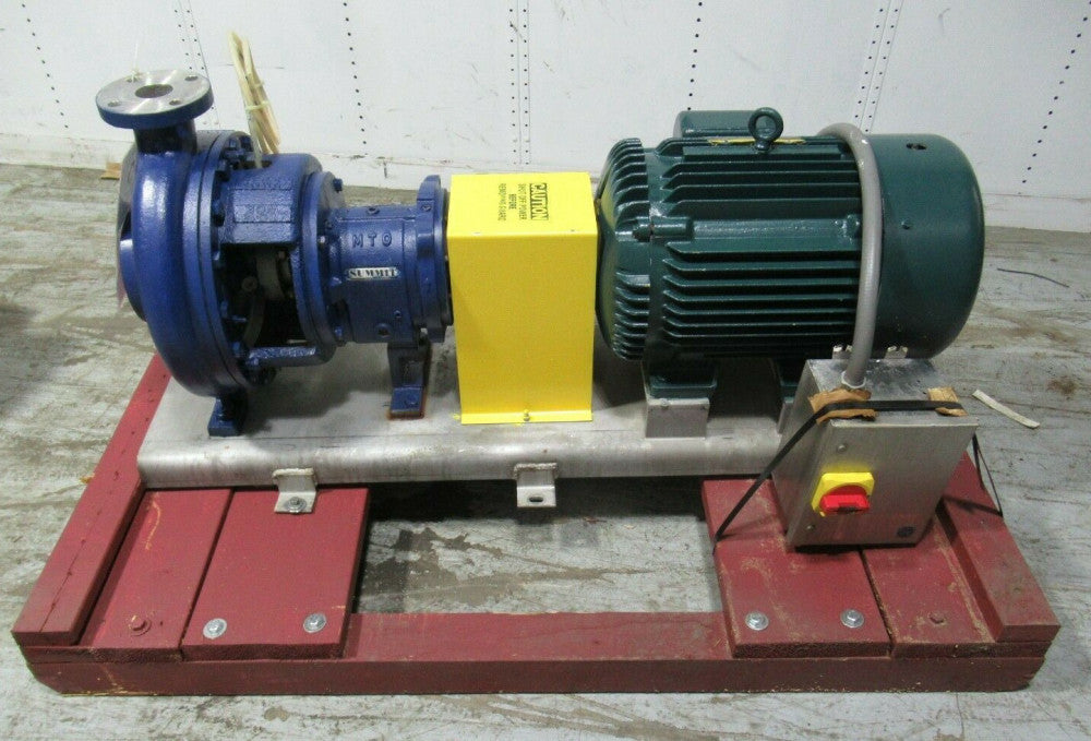 Summit, 2196MTO, 316 Stainless Steel Centrifugal Pump w/ 25 HP Drive