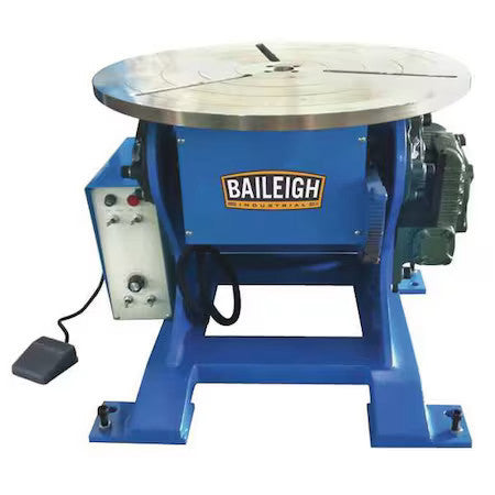 Baileigh Industrial Wp-1100 Welding Positioner,19-1/2 In. Dia,550 Lb