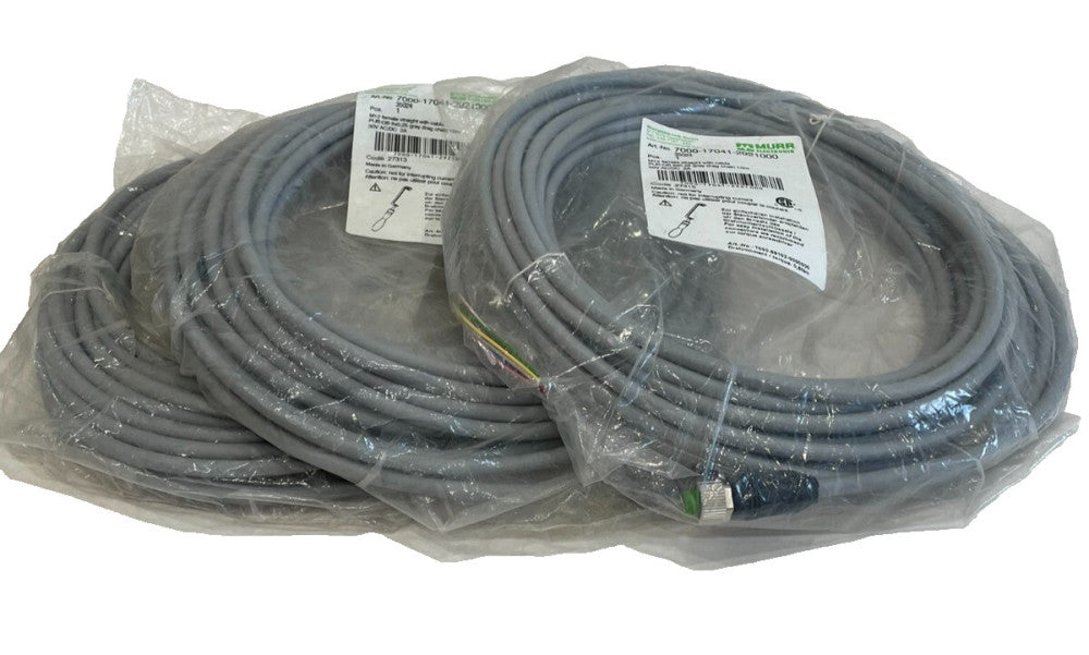 NEW MURR ELEKTRONIK 7000-17041-2921000 CONNECTION CABLE 7000170412921000 3 COUNT