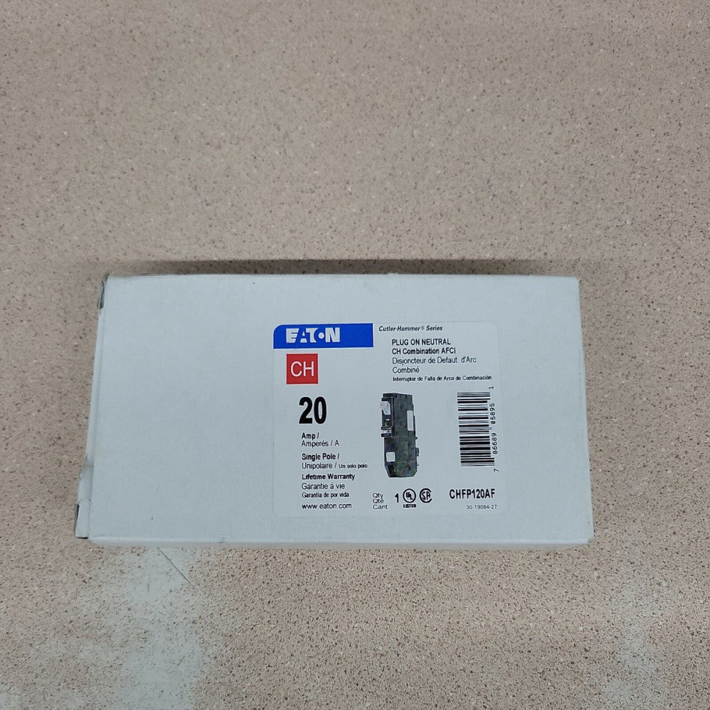 Eaton Cutler Hammer CHFP120AF SAME AS CHFCAF120PN AFCI Arc Fault  20 Amp