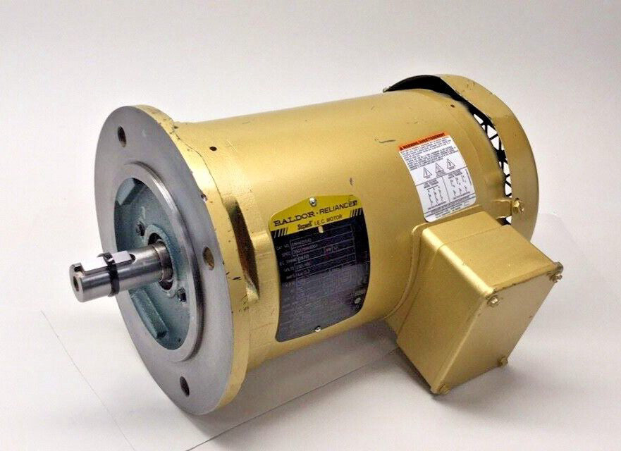 Baldor EMVM3554D Used Electric Motor 35Q175M493G1 3ph 230/460V 1760rpm D90SD