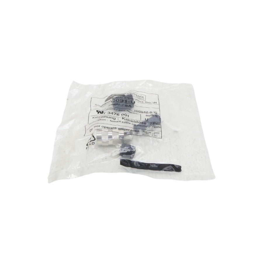 AMPHENOL T3476001 C091-U 250V 5A NSMP