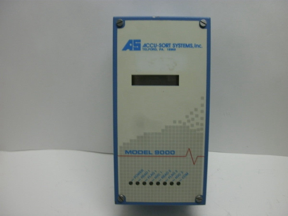 ACCU-SORT 9000 II DECODER LOGIC UNIT RELAY OUTPUTS AC INPUT