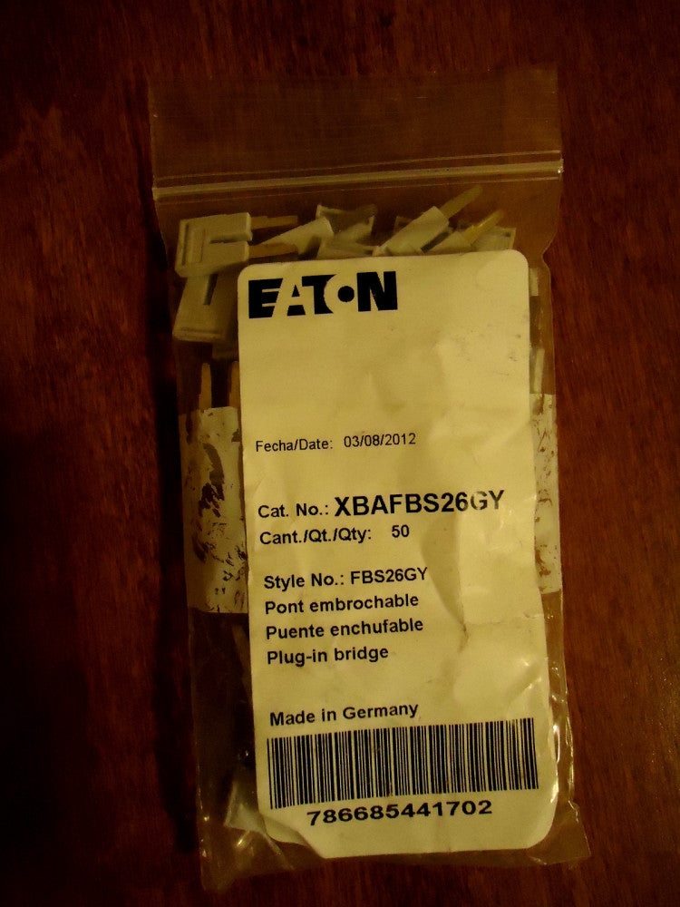 Eaton # XBAFBS26GY ***Lot of 50*** (NEW)