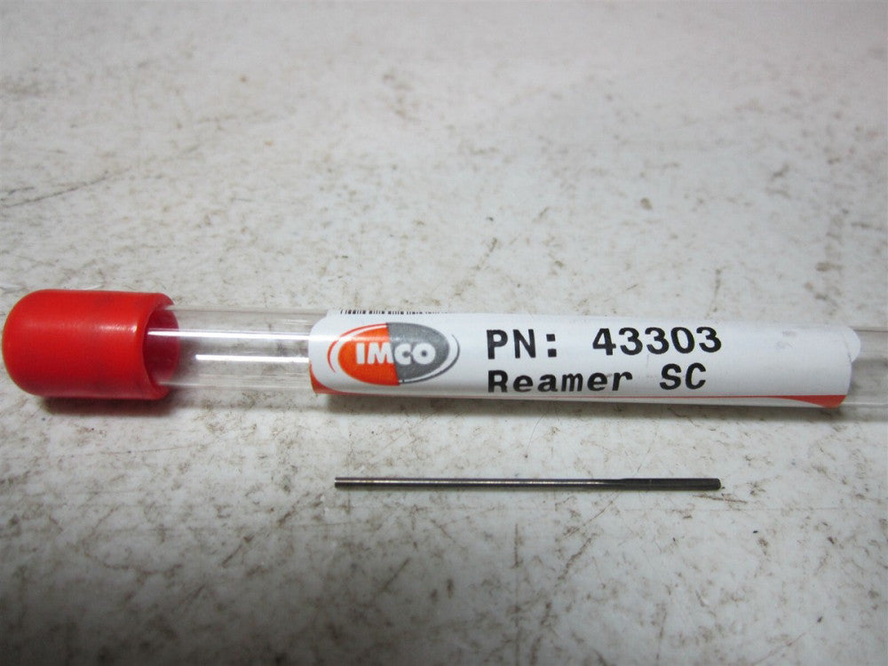 IMCO (43303) 3/64 x 5/16 x 1-3/8 Straight Flute Right Hand Cut R10 Reamer