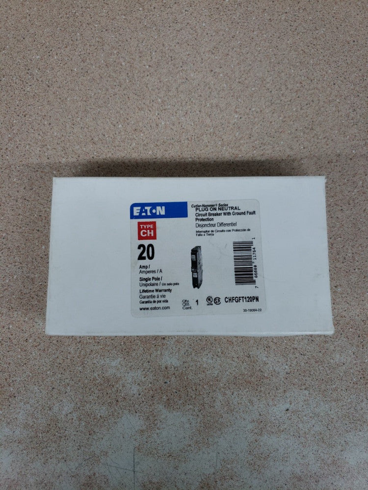 EATON CHFGFT120PN  20A 1 pole PLUG ON