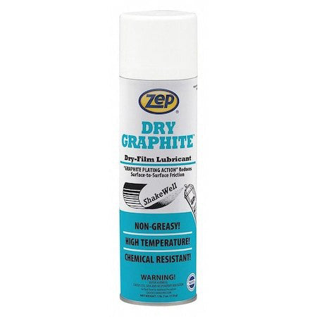 Zep 16401 Dry Film Lubricant, 18 Oz, Aerosol Can, Mineral Oil, Gray