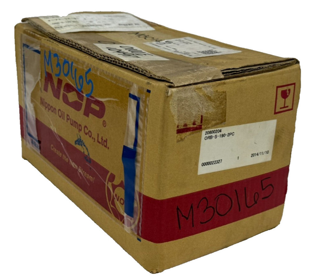 NEW NIPPON ORB-S-190-2PC HYDRAULIC PUMP 20600204