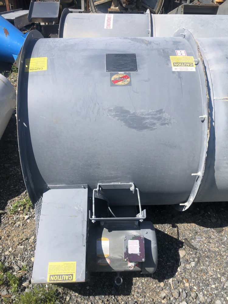 Hartzell 31U-42-WM3 42'' Steel Tubeaxial / Axial Fan Blower 10 Hp 16000 CFM