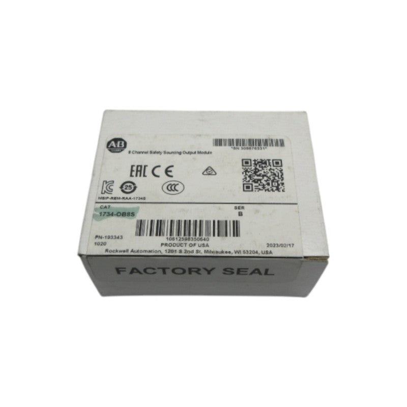 ALLEN BRADLEY 1734-OB8S SER. B DATE: 2023 NSFS