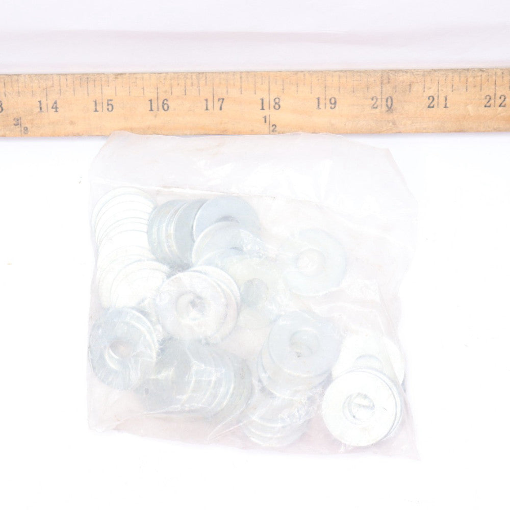(50-Pk) Winzer USS Flat Washer Zinc Plated Grade 2 7/16" 408.716