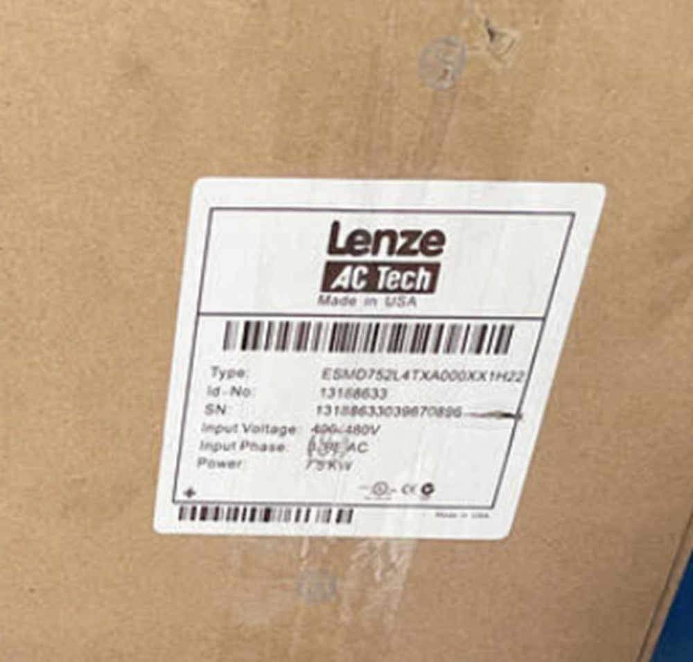 One Brand New ORIGINAL LENZE ESMD752L4TXA INVERTER ESMD752L4TXA