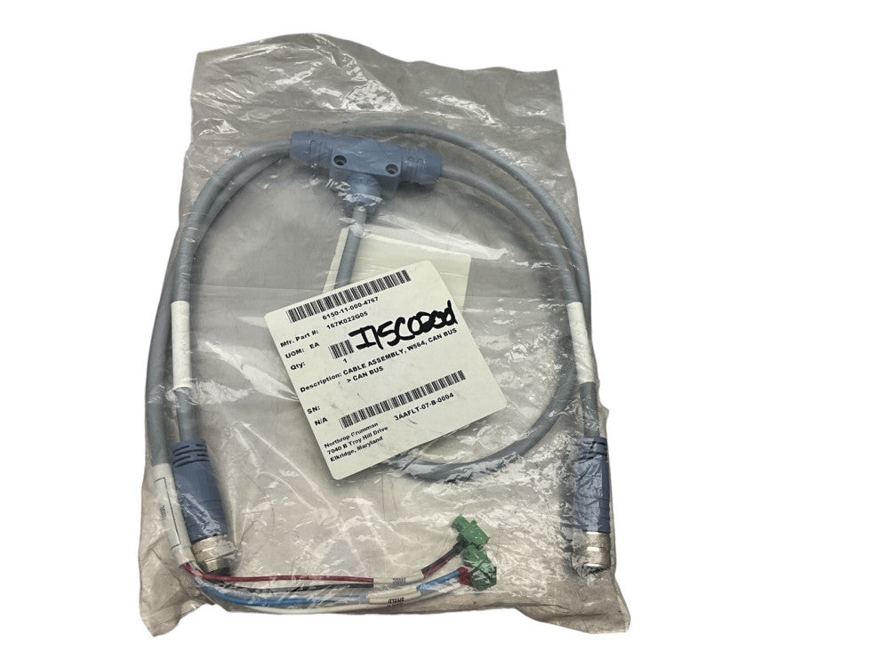 Turck 167K022G05 Cable Assy W564 CAN BUS 2010U