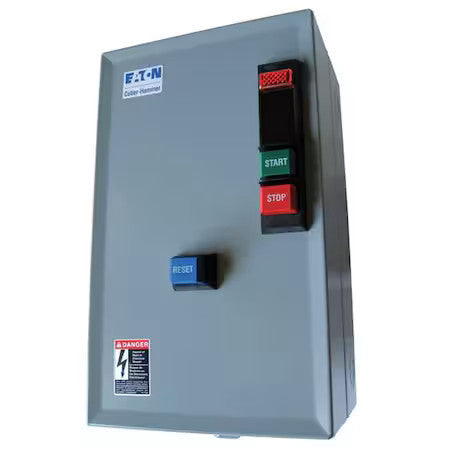 Eaton Ecx09c1cca-R63/C Nonreversing Iec Magnetic Motor Starter, 1 Nema Rating,