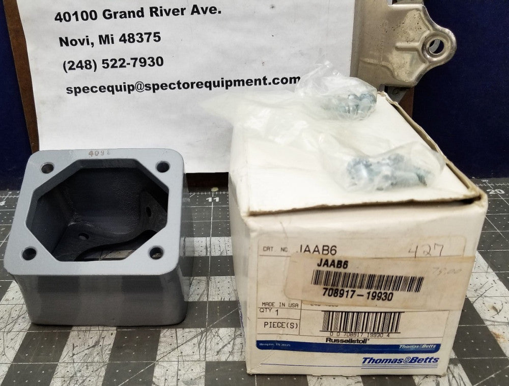 JAAB6 T&B Russellstoll J-LINE - 30-degree Angle Adaptor for 60 amp [A2BD]