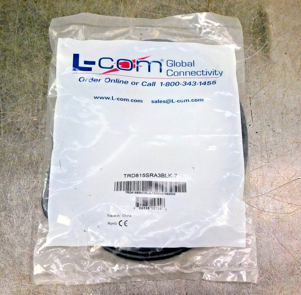 L-Com TRD815SRA3BLK-7 Ethernet / Networking Cable
