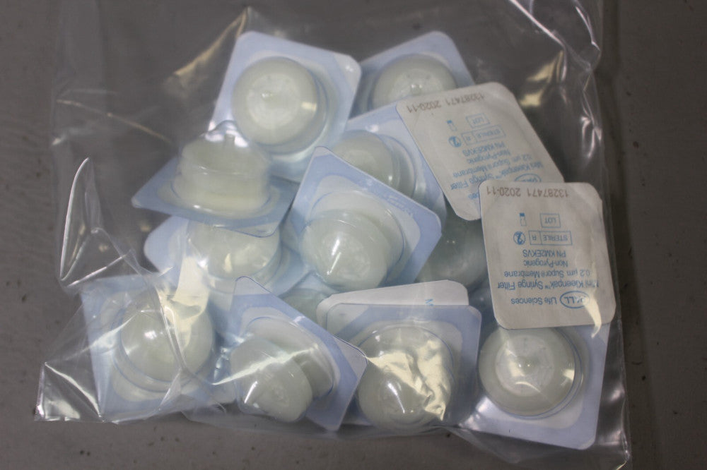 PALL MINI KLEENPAK SYRINGE FILTER 0.2 UM SUPOR MEMBRANE KM2EKVS 15 QTY