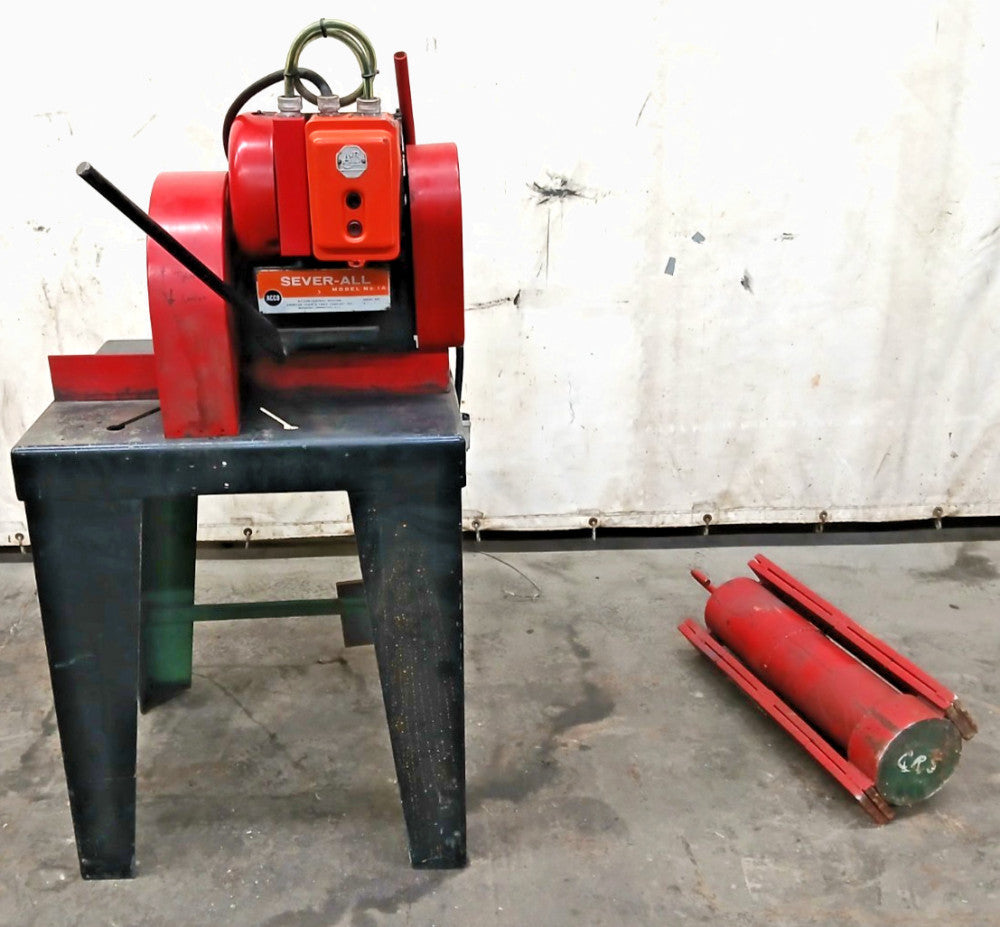 CAMPBELL SEVERALL CHOP ABRASIVE CHOP SAW MODEL 1A W/BALDOR 3 PH MOTOR 3450 RPM