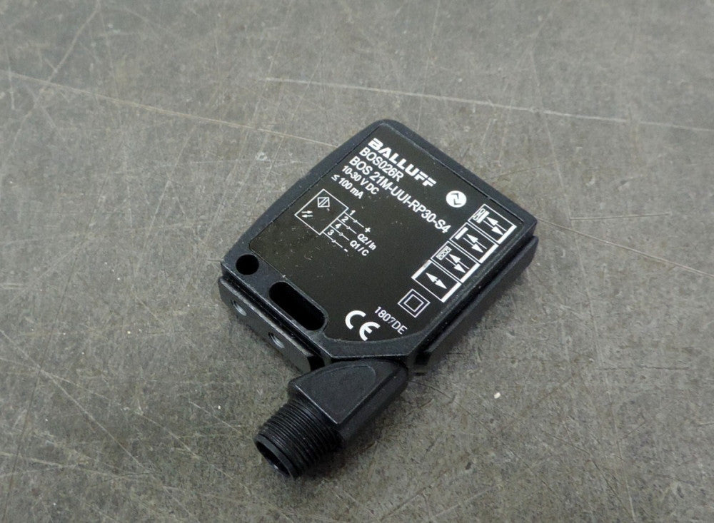 Balluff BOS026R Diffuse & Through Beam Sensor BOS 21M-UUI-RP30-S4