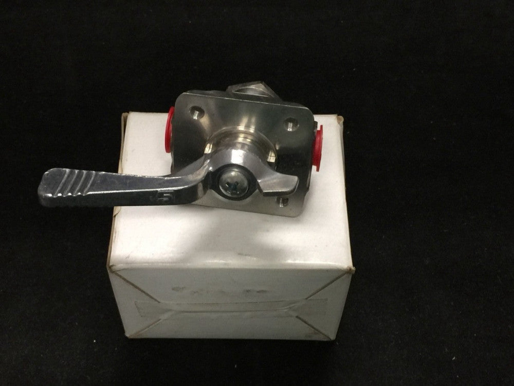 NEW PARKER REPUBLIC 309GG-1/4SS HYDRAULIC PLUG VALVE 1/4" STAINLESS ST. 