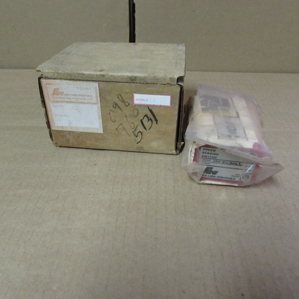 RED LION 5130031 SPEED SENSING SWITCH MODEL 300, NIB! MAKE OFFER!