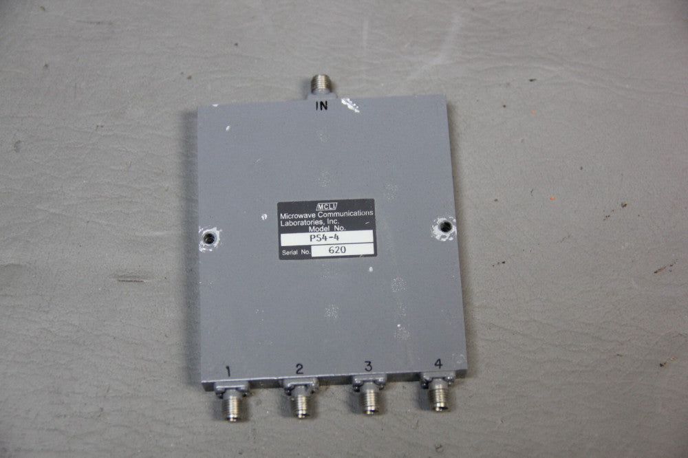 MCLI 4 WAY RF MICROWAVE POWER DIVIDER PS4-4