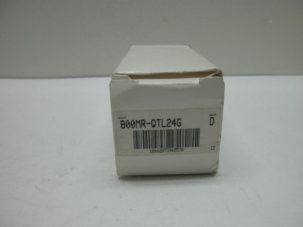 ALLEN BRADLEY 800MR-QTL24G SER D SMALL ROUND PILOT LIGHT 24 VOLT NEW IN BOX