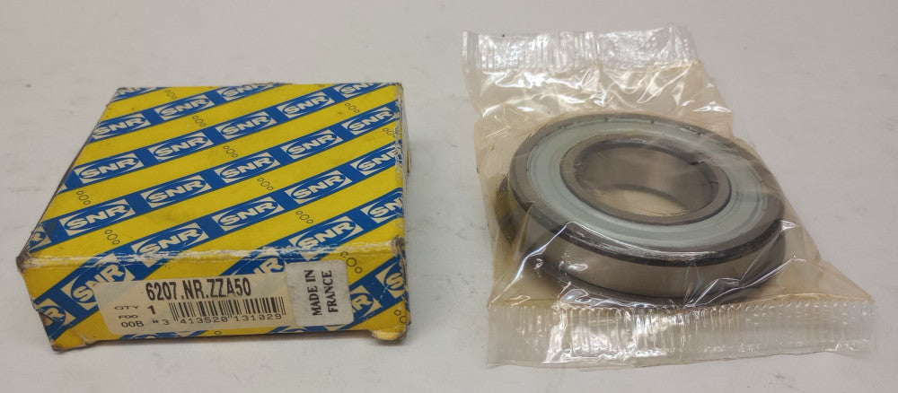 SNR 6207-NR-ZZA50 Ball Bearing 35mm X 72mm X 17mm Double Shielded